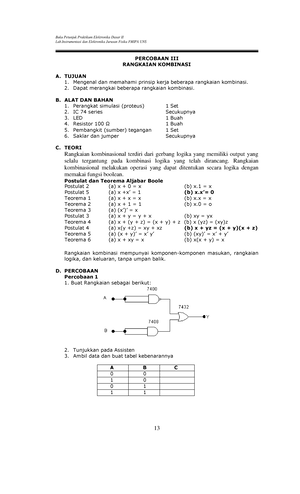 Modul 1. Transistor Dan Dioda Sebagai Piranti Nalar - Lab Dan ...