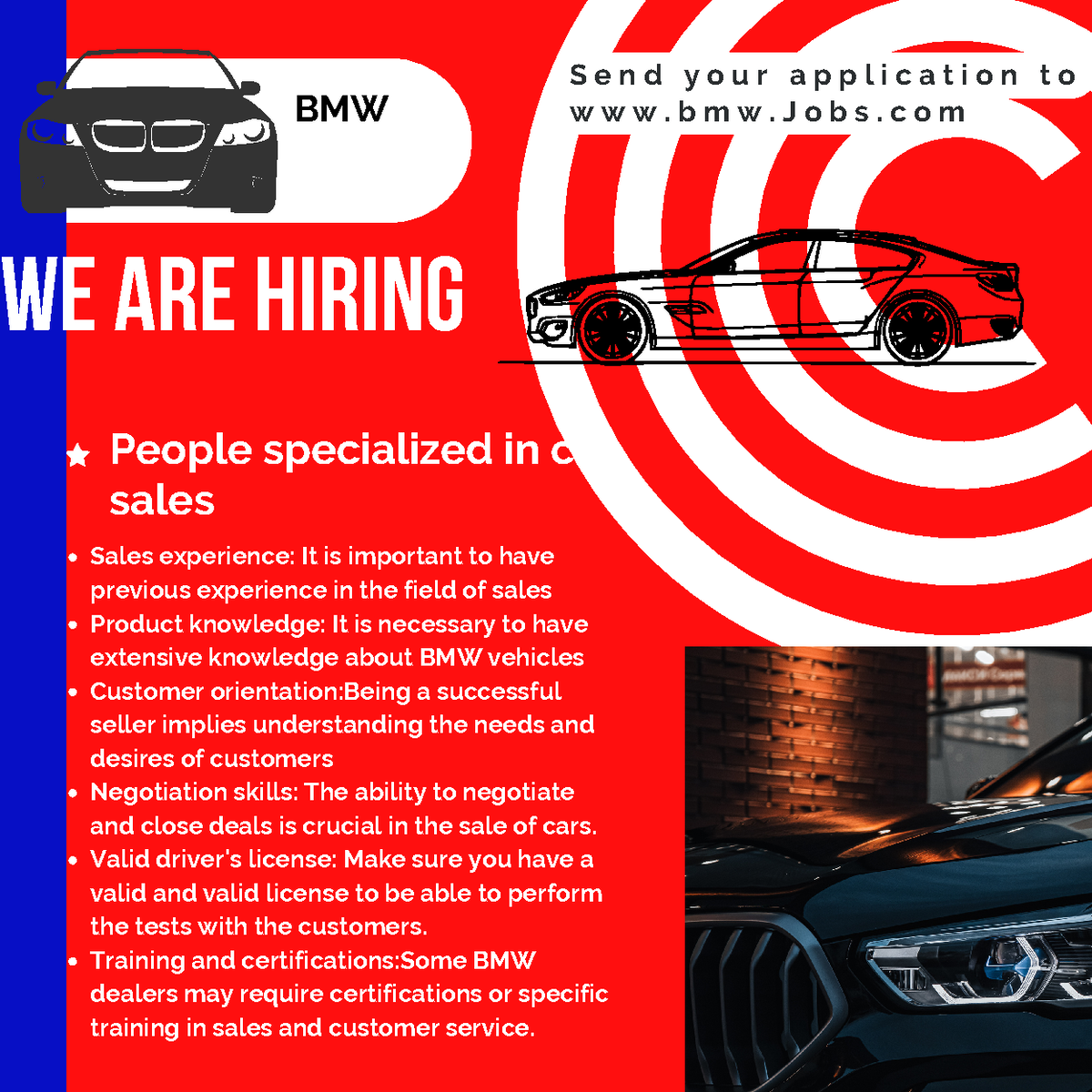BMW Oferta DE Trabajo - klkñlñ-k - We are hiring People specialized in ...