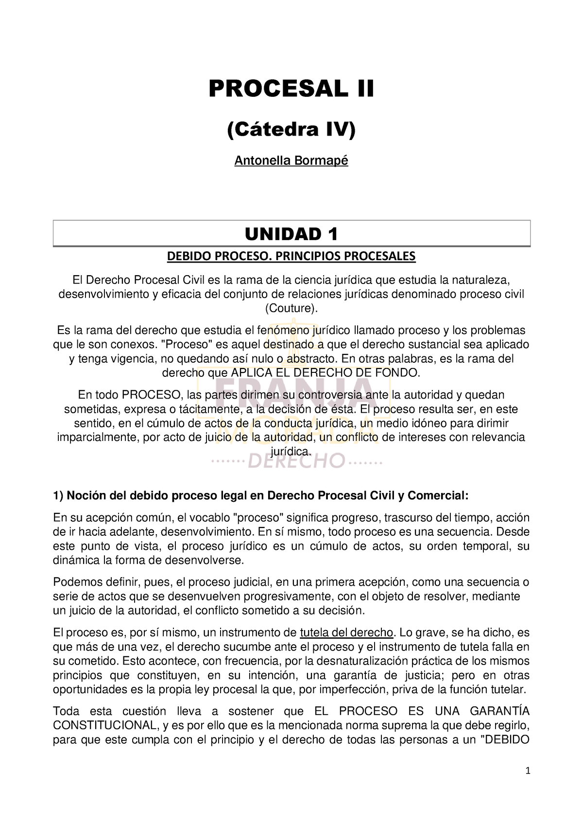 Resumen Procesal CIVIL BSAS - PROCESAL II (C·tedra IV) Antonella ...