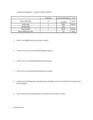 SCM301 Module 1 Review Handout - Warning: TT: Undefined Function: 32 ...