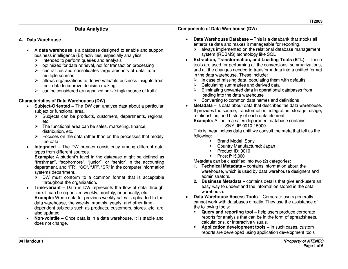 data-analytics-04-handout-1-property-of-ateneo-a-data-warehouse