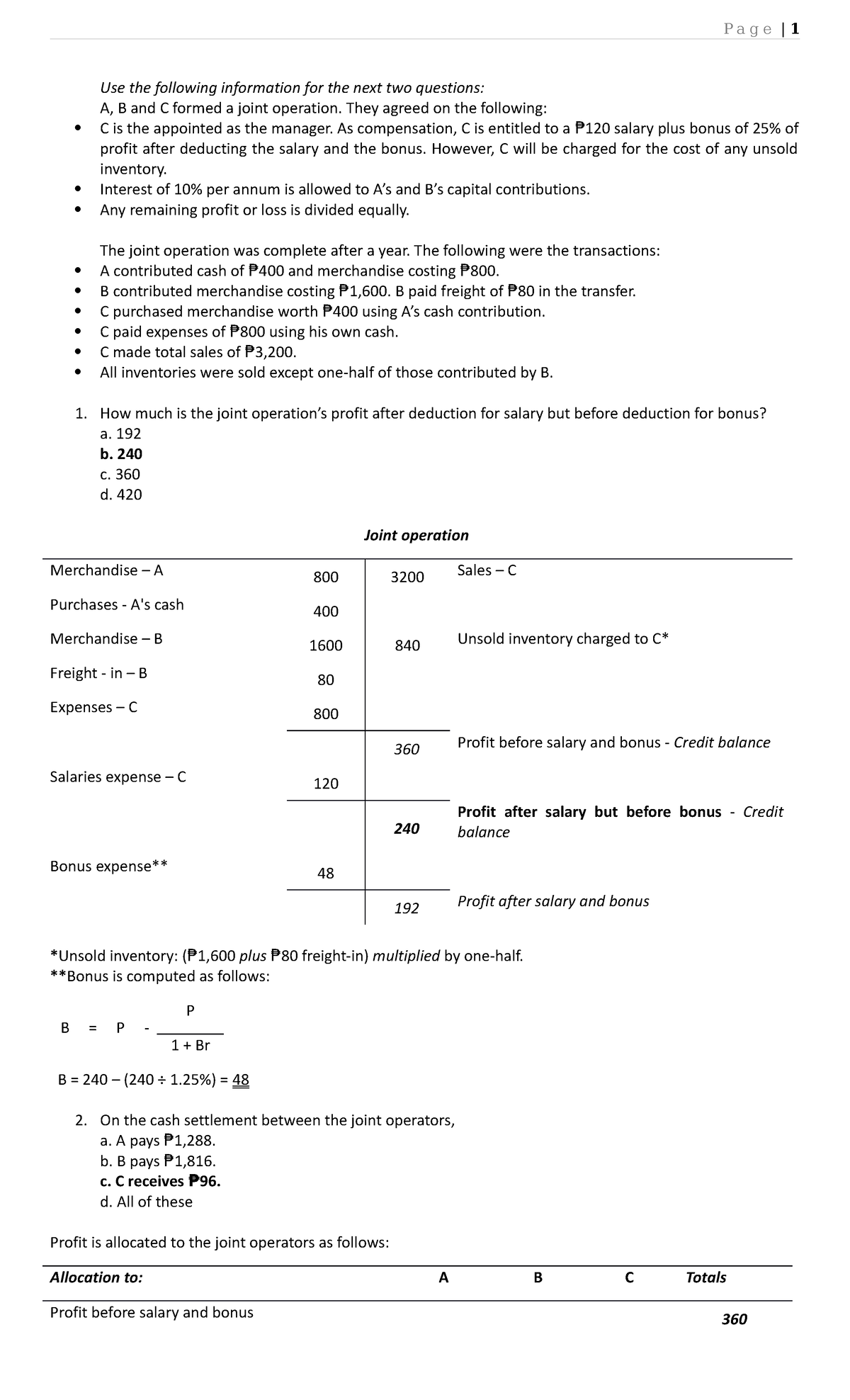 TG Chapter 6 Copy - Guide - Use The Following Information For The Next ...