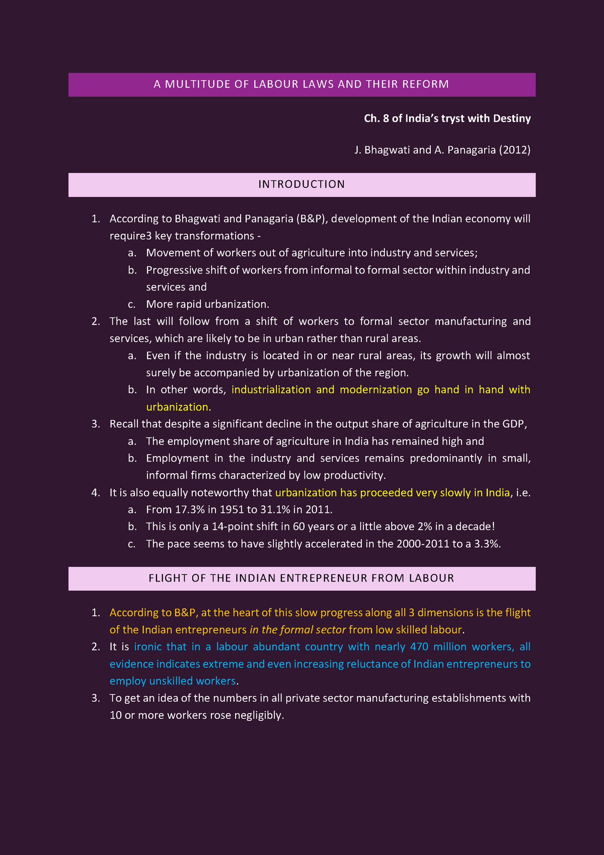 ie-2-unit-1-labour-laws-pangaria-and-bhagwatii-a-multitud-e-of