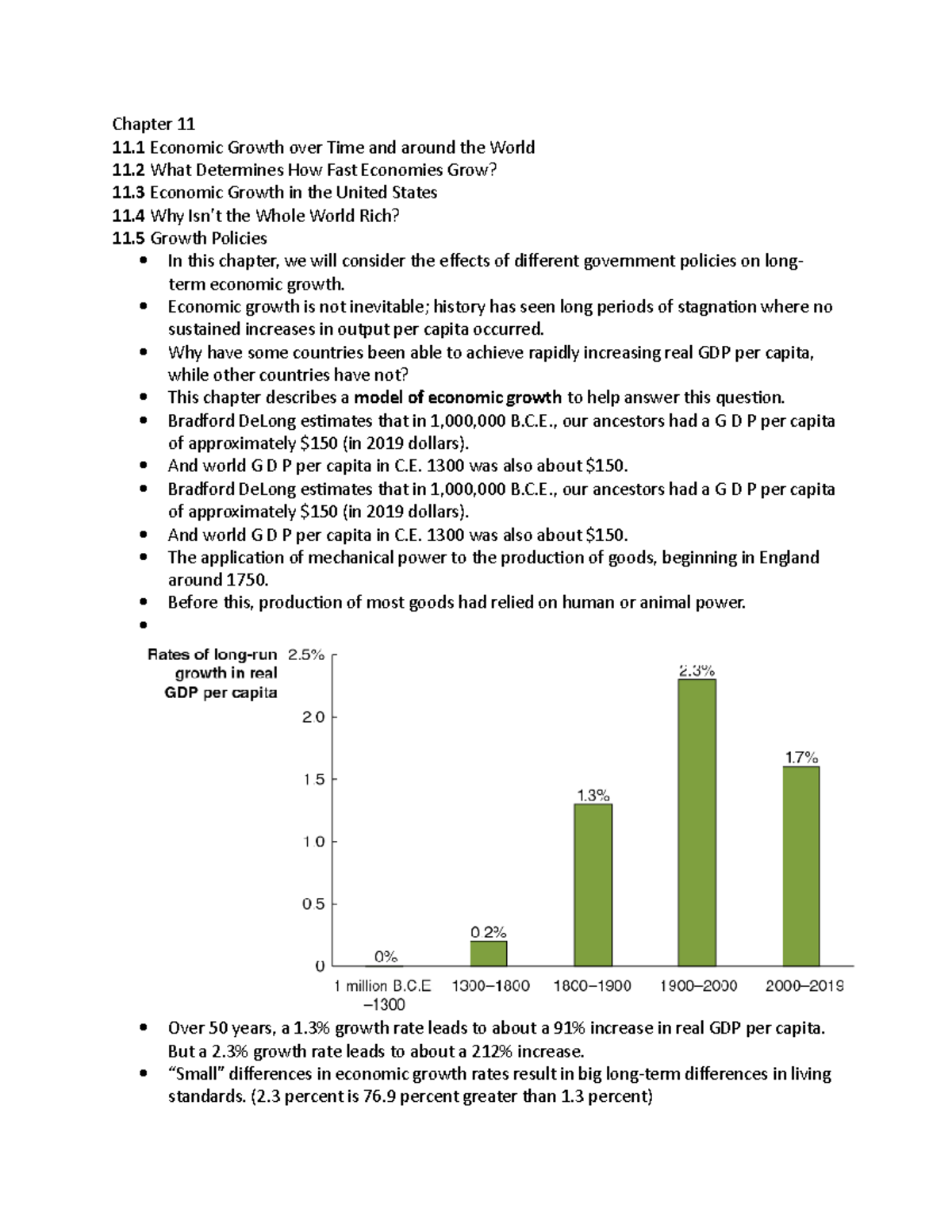 grade 11 economic growth essay