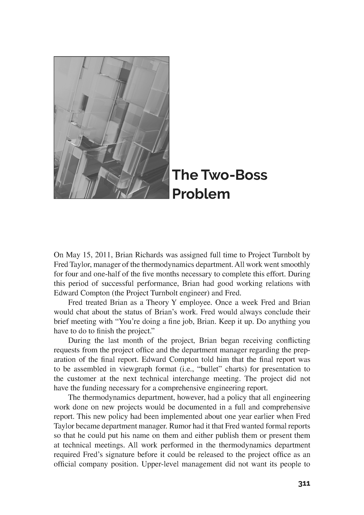 the two boss problem case study solution pdf