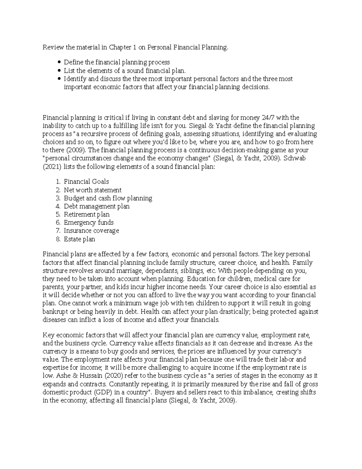 BUS 2204 - Discussion Forum Unit 1 - Review the material in Chapter 1 ...