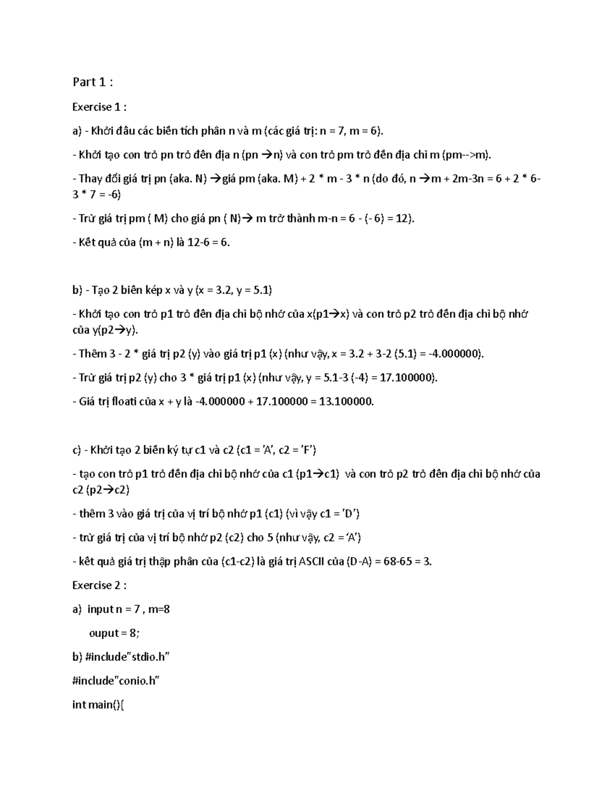 W4- Nguyễn Văn Duy- DE160530 - SE1706 - Part 1 : Exercise 1 : a) - Kh i ...