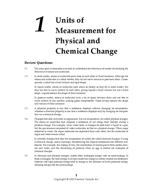 Solutions to chapter 4 - stoichiometry - 113 Copyright © 2020 Pearson ...