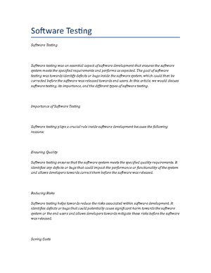 Software Requirements - Software Requirements Software Requirements ...