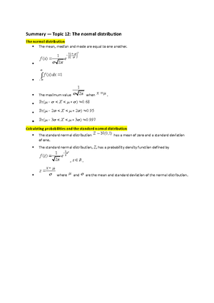 Maths Methods Calculus Notes - Mathematical Methods Units ½ CALCULUS ...