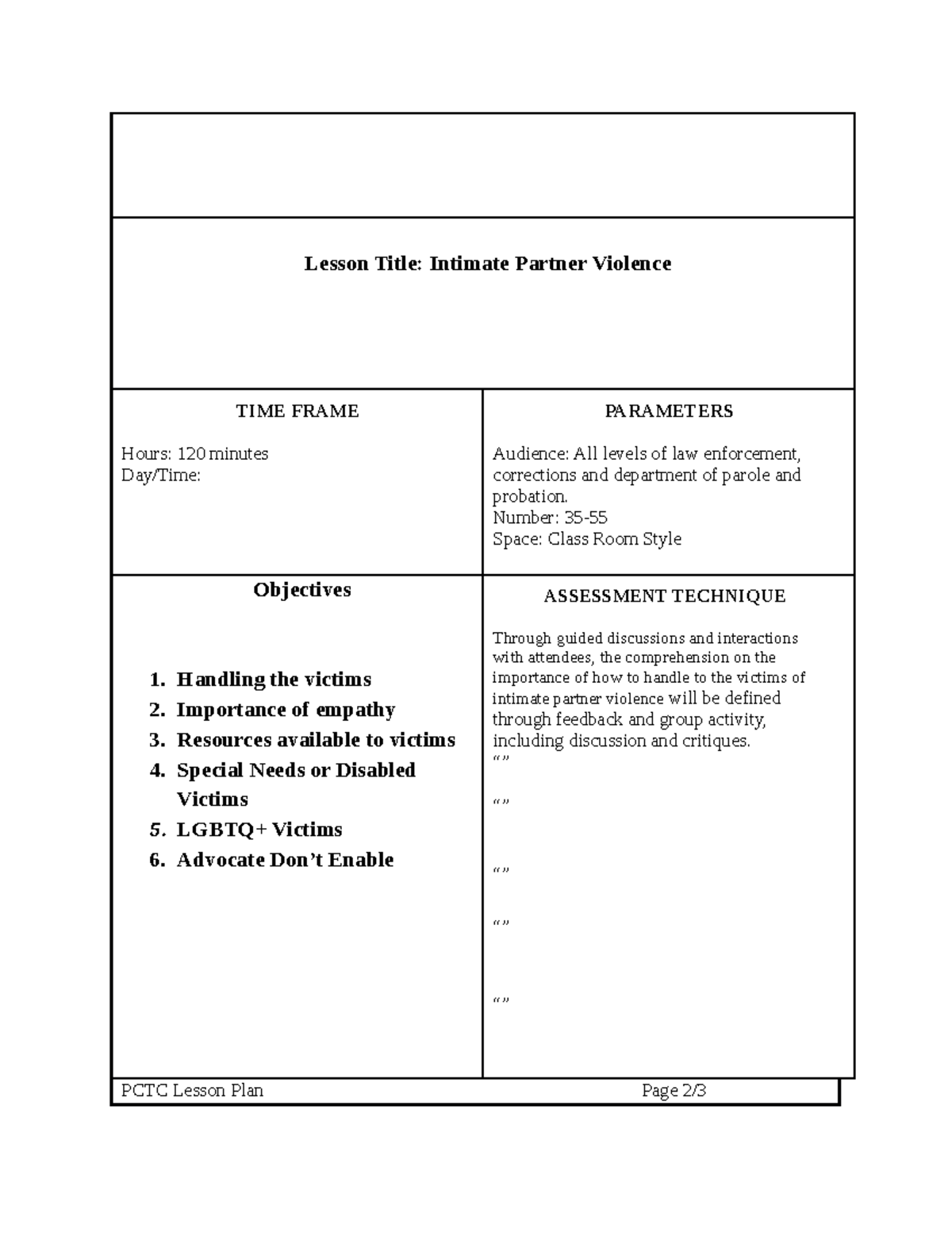 (Example) ccjs 360 final project.docx (1) - University of Maryland ...