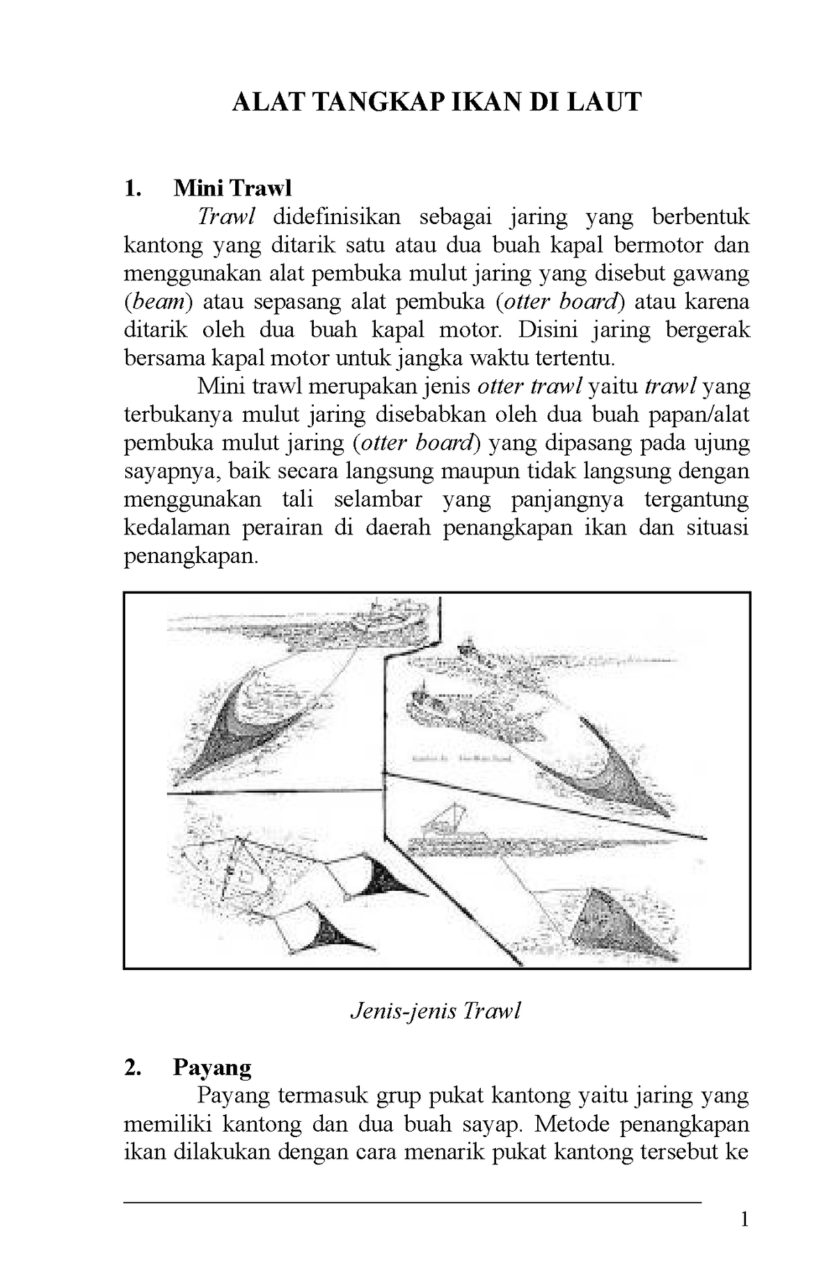 Jenis Alat Tangkap Ikan Dan Ikan Di Laut - ALAT TANGKAP IKAN DI LAUT ...