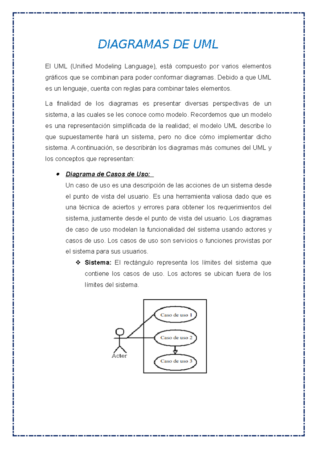 Diagramas DE UML 100% real no fake, esto no es click page - DIAGRAMAS ...