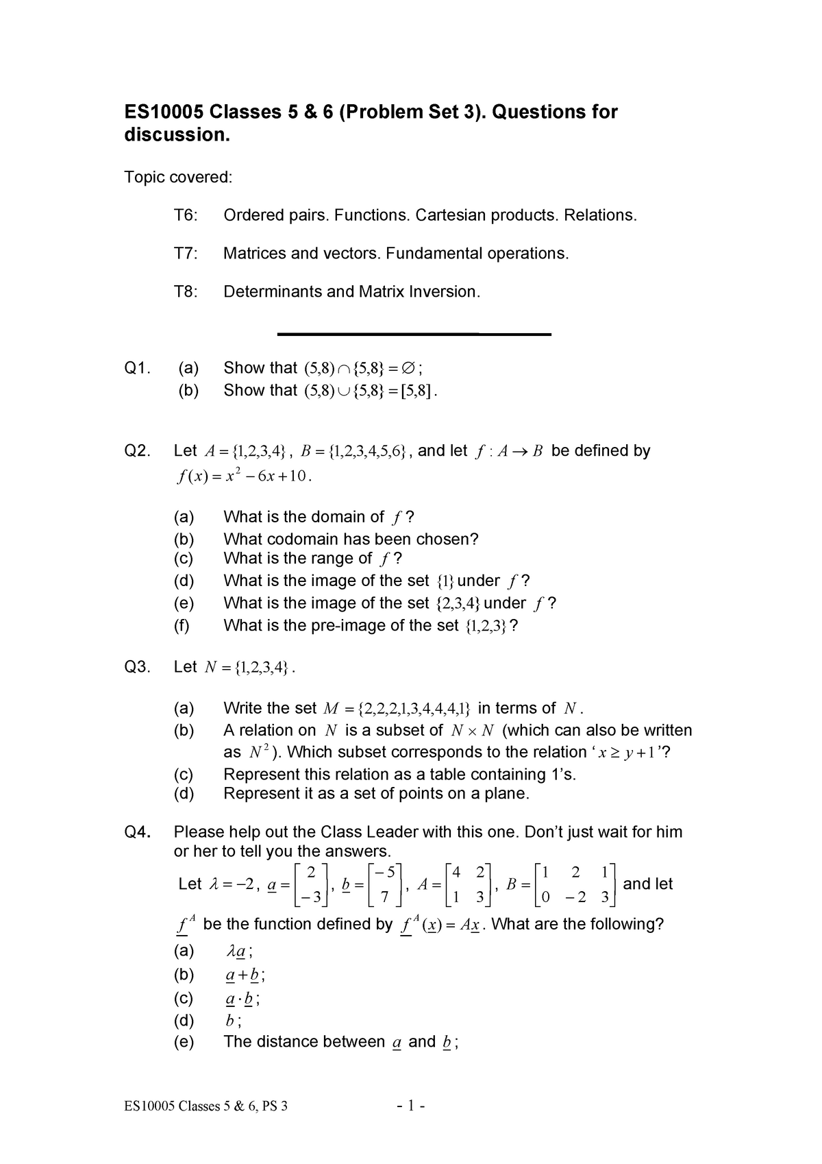 es10005-class-5-6-questions-es10005-classes-5-6-ps-3-1-es10005