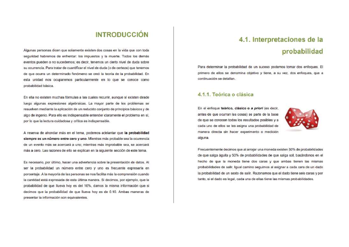 Probabilidad - Estadistica Descriptiva - Studocu