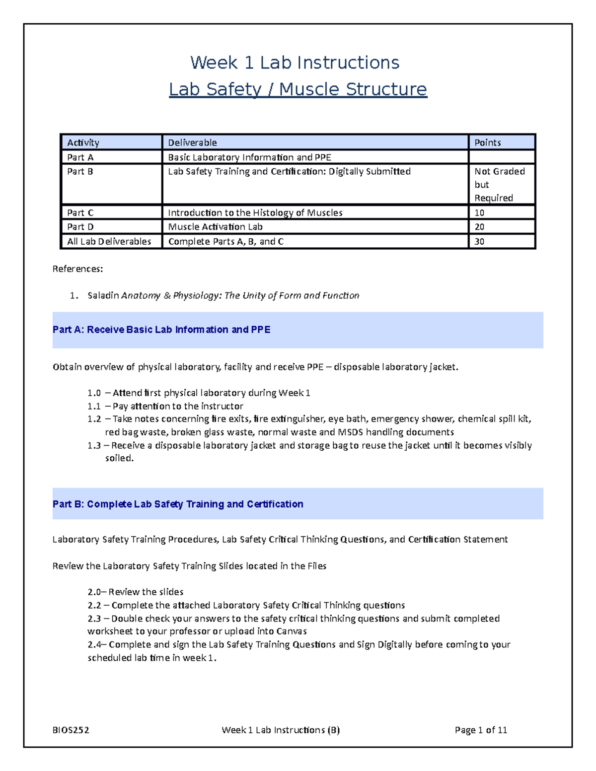 BIOS252 W1 Lab Instructions May 2021 Updated Week 1 Lab