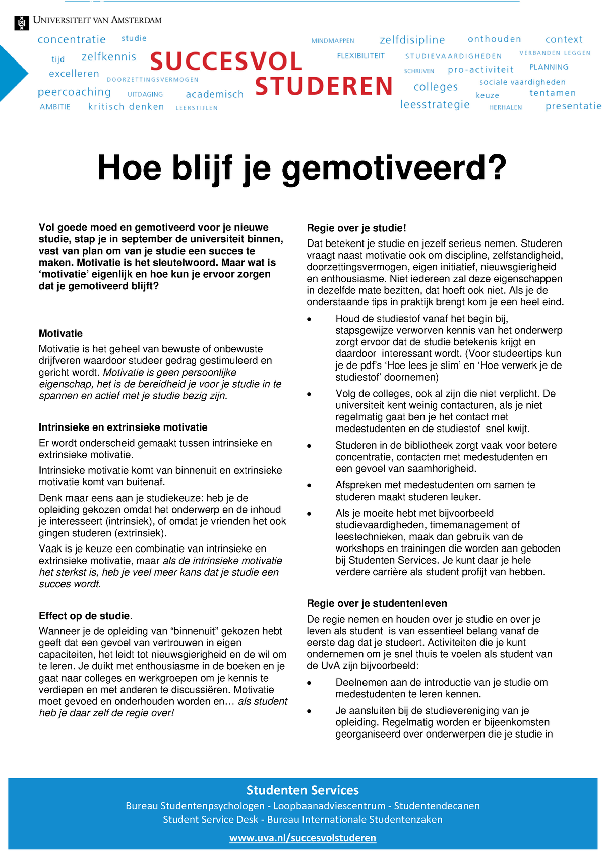 01 Hoe Blijf Je Gemotiveerd - Vol Goede Moed En Gemotiveerd Voor Je ...