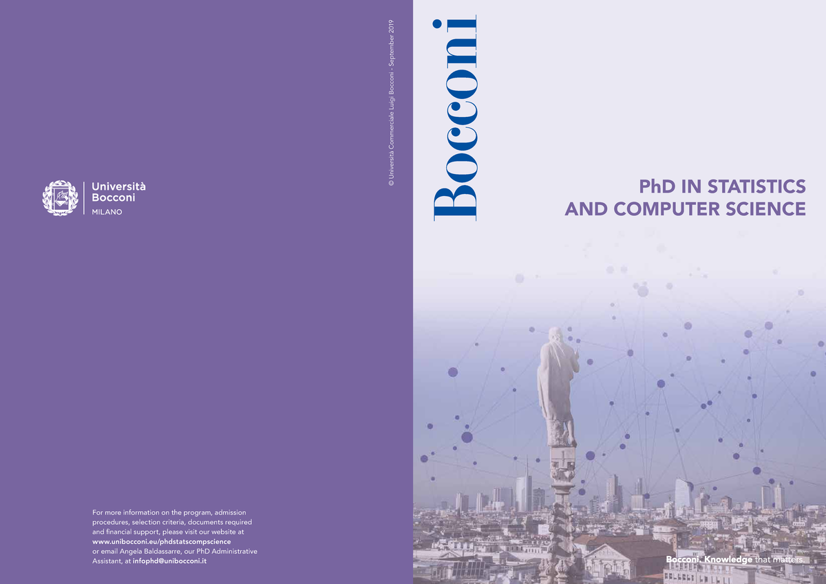 PhD_Booklet_20242025 - Bayesian Statistical Methods - PhD IN STATISTICS ...