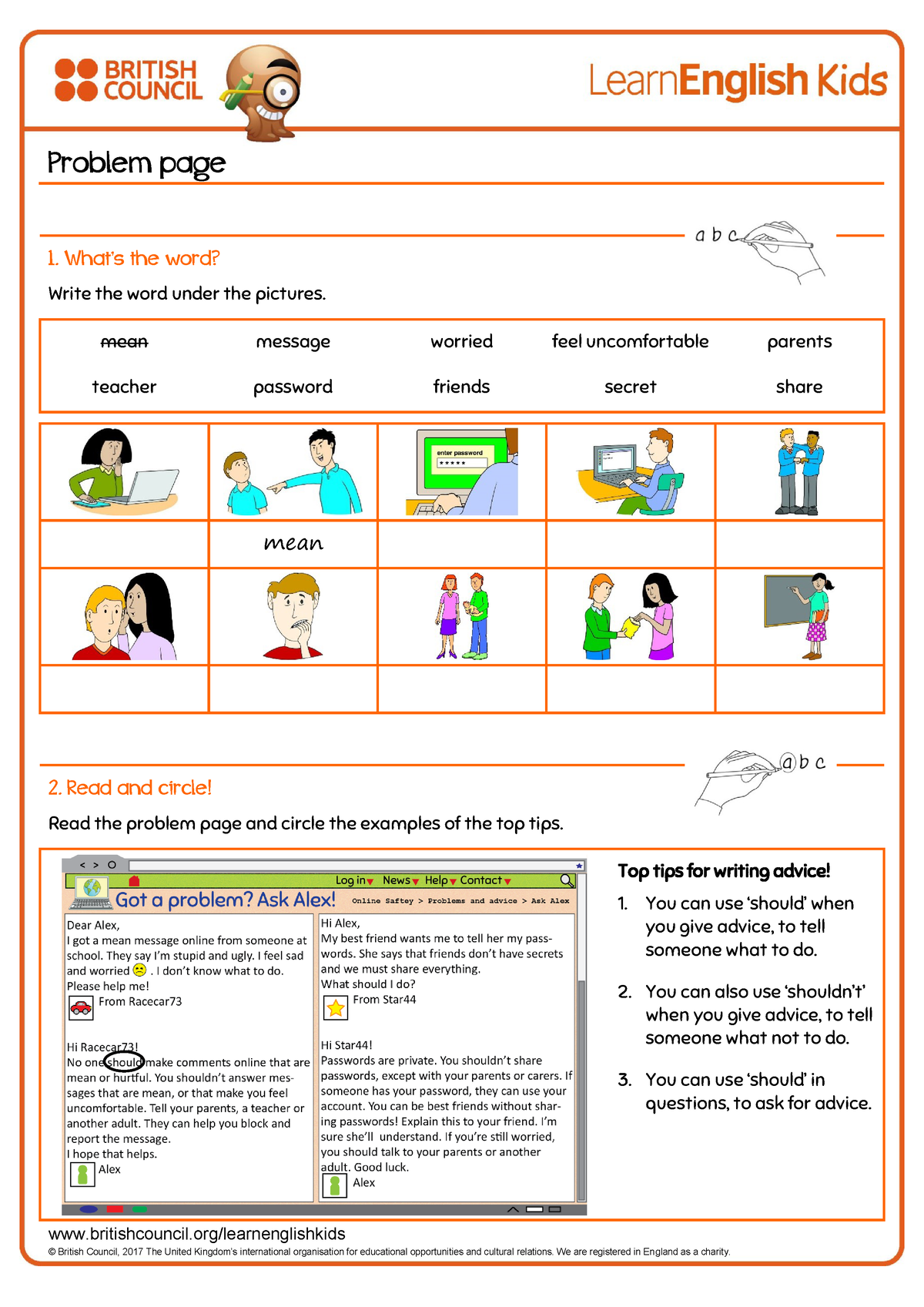 writing-practice-problem-page-worksheet-britishcouncil