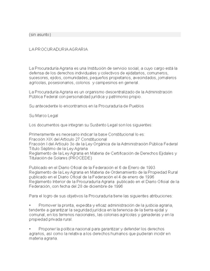 Relación Del Derecho Agrario Con Otras Ramas - Relación Del Derecho ...