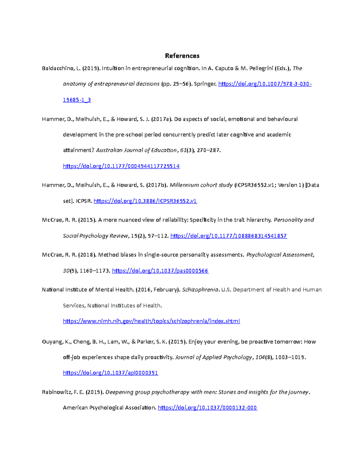 Basics of APA Style Reference List - ENG101 - ASU - Studocu
