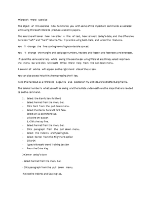 Fruits - Ms Word Practice - MS DOS ASSIGNMENT 1 Create a Folder called ...