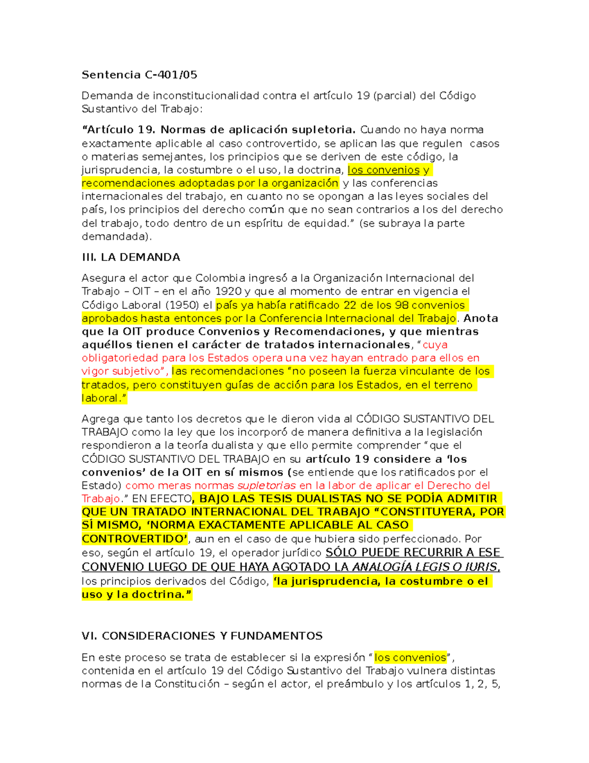 Sentencia C401 - Sentencia C-401/ Demanda de inconstitucionalidad