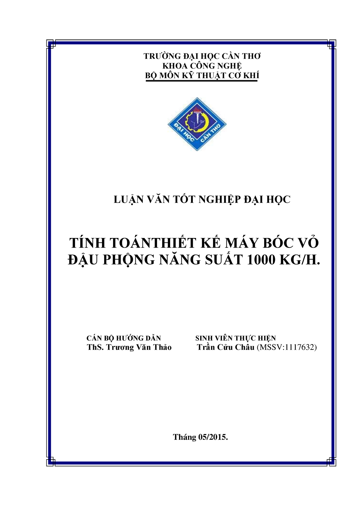 [123doc] - Tinh-toan-thiet-ke-may-boc-vo-dau-phong-nang-suat-1000-kg-h ...