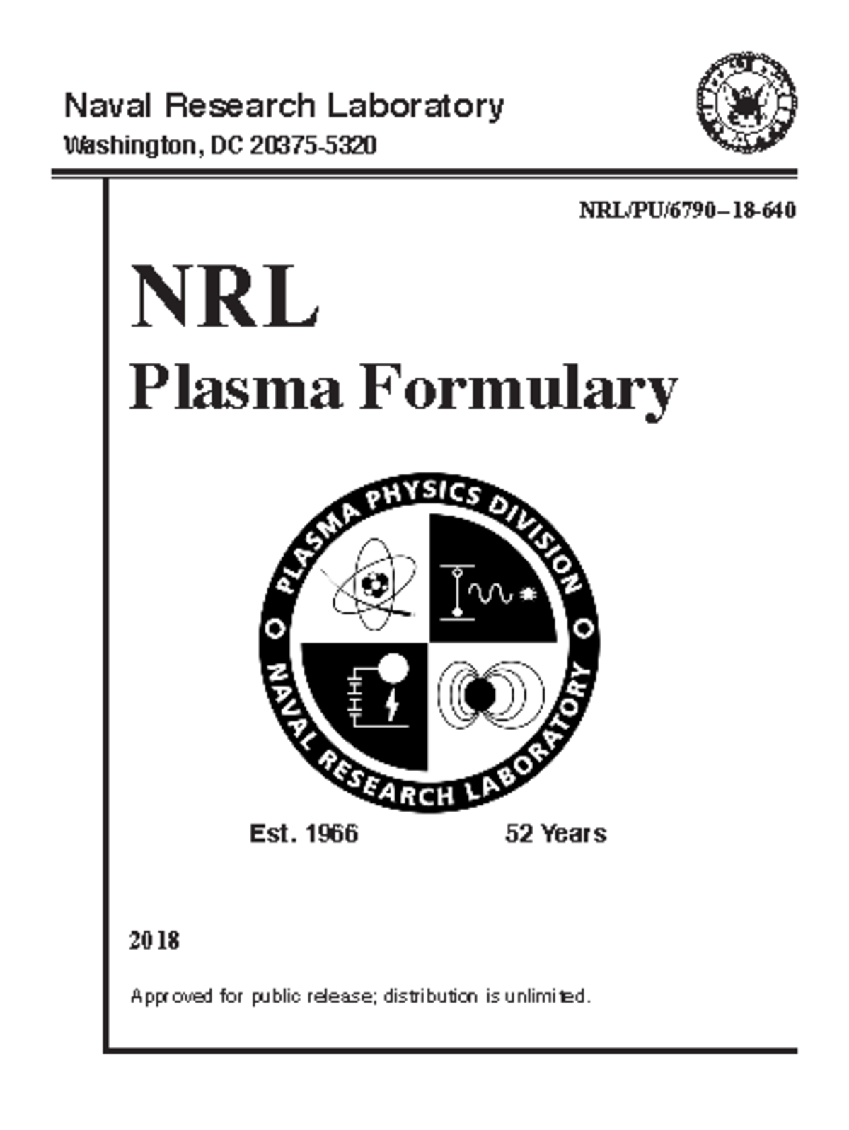NRL Formulary 18 - This is Good For You - NRL Plasma Formulary 2018 ...