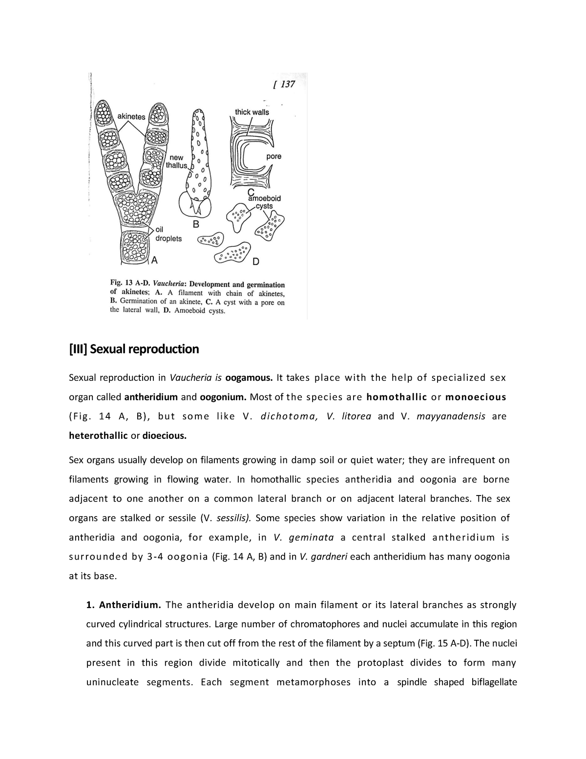 Botnay part 7 - [III] Sexual reproduction Sexual reproduction in ...