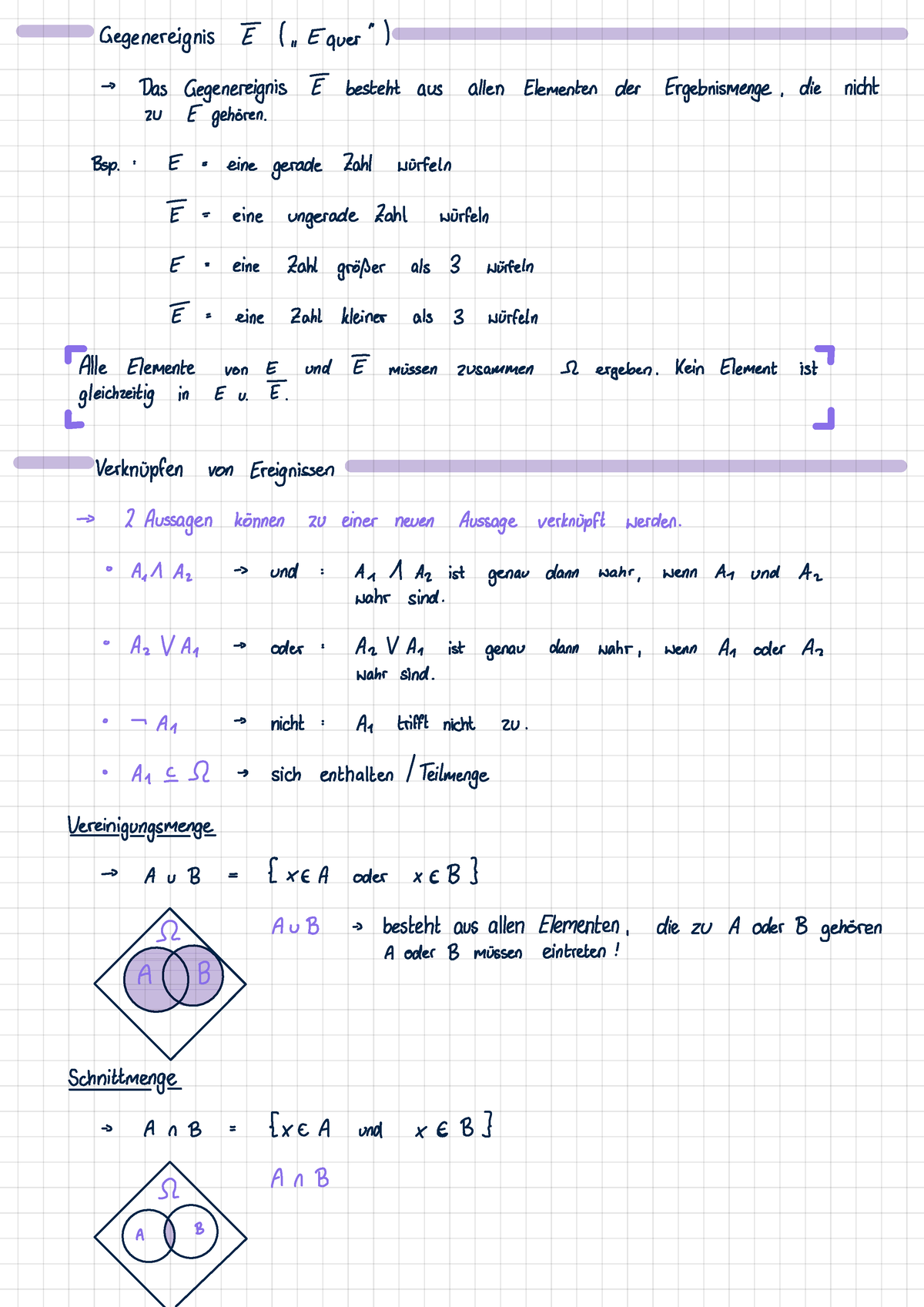 Stochastik Kl.8 - Mathematik - Studocu