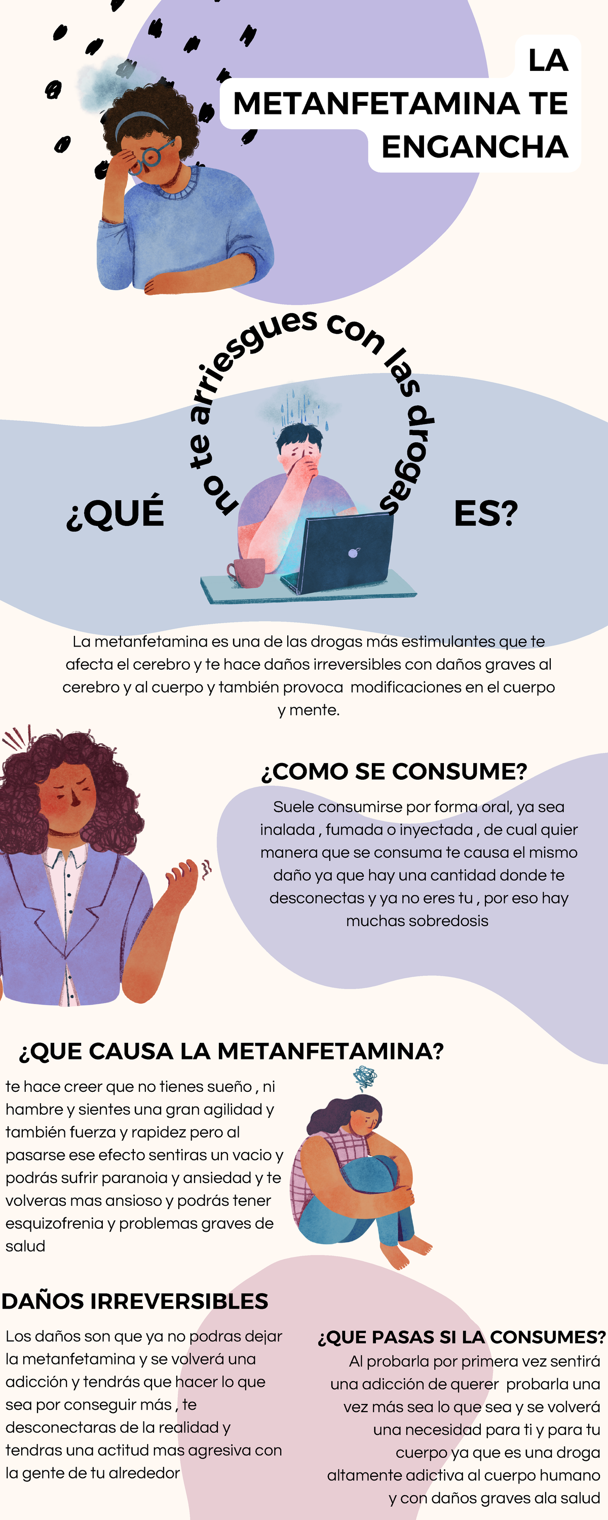 Metanfetamina te engancha LA METANFETAMINA TE ENGANCHA