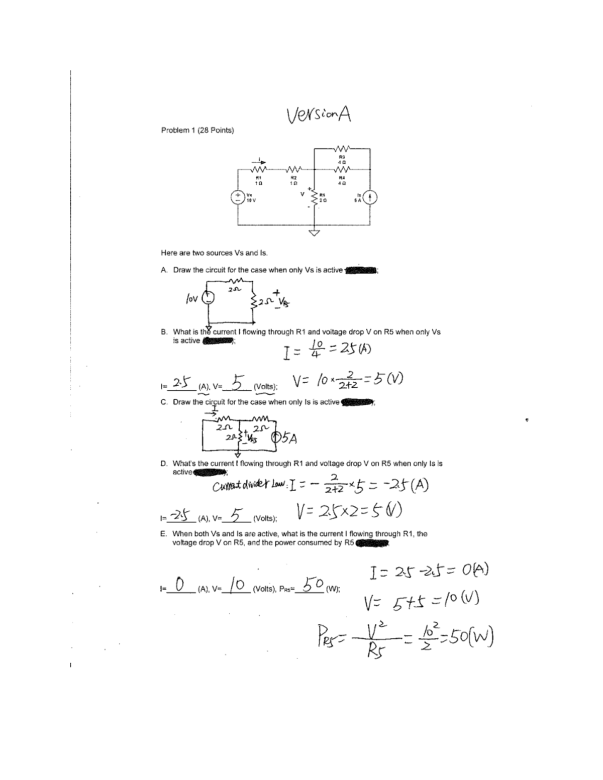 Fall2016 Exam1A Soln - Exam Practice - ECE 3710 - Studocu