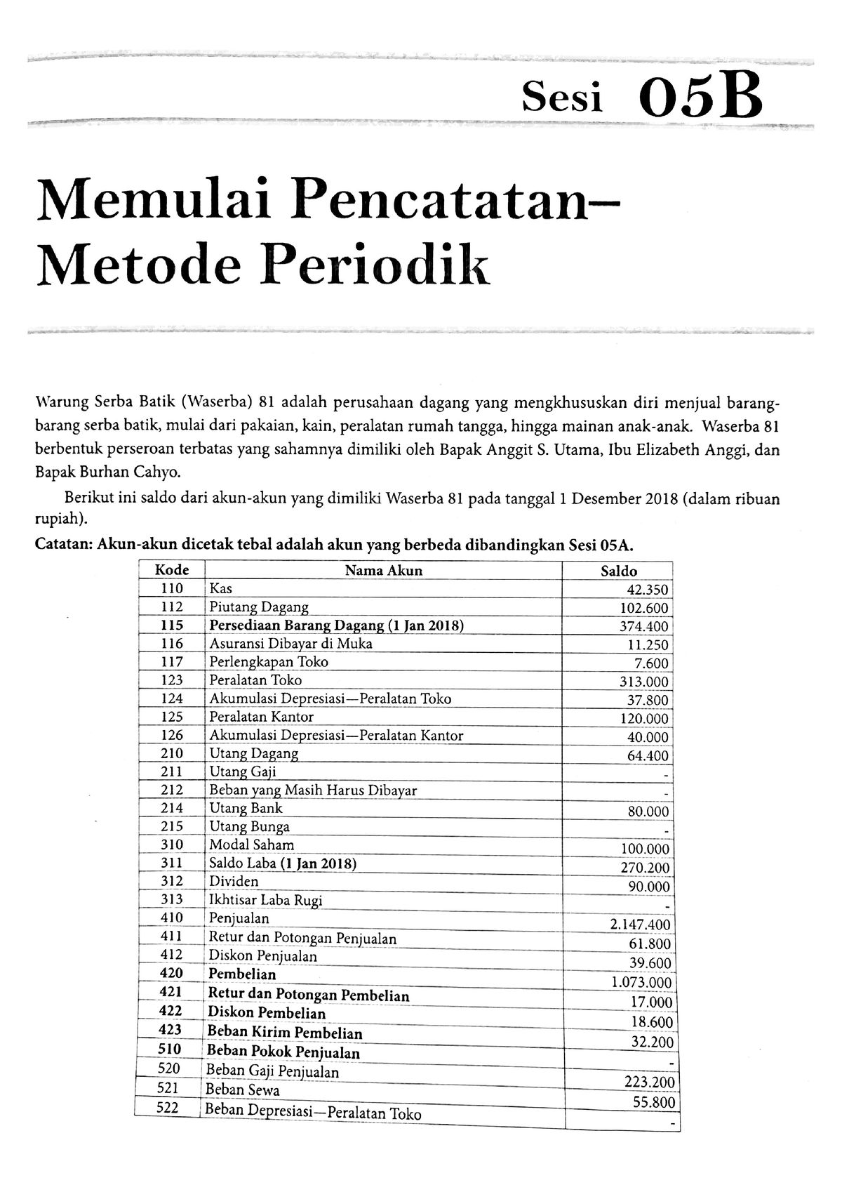 Modul Sistem Periodik - Statistik Dan Probabilitas - Studocu