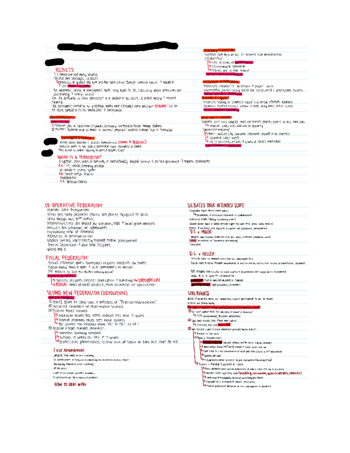 Politics chapter 1 pt3 notes - Supreme court Wied an act OF congress to ...