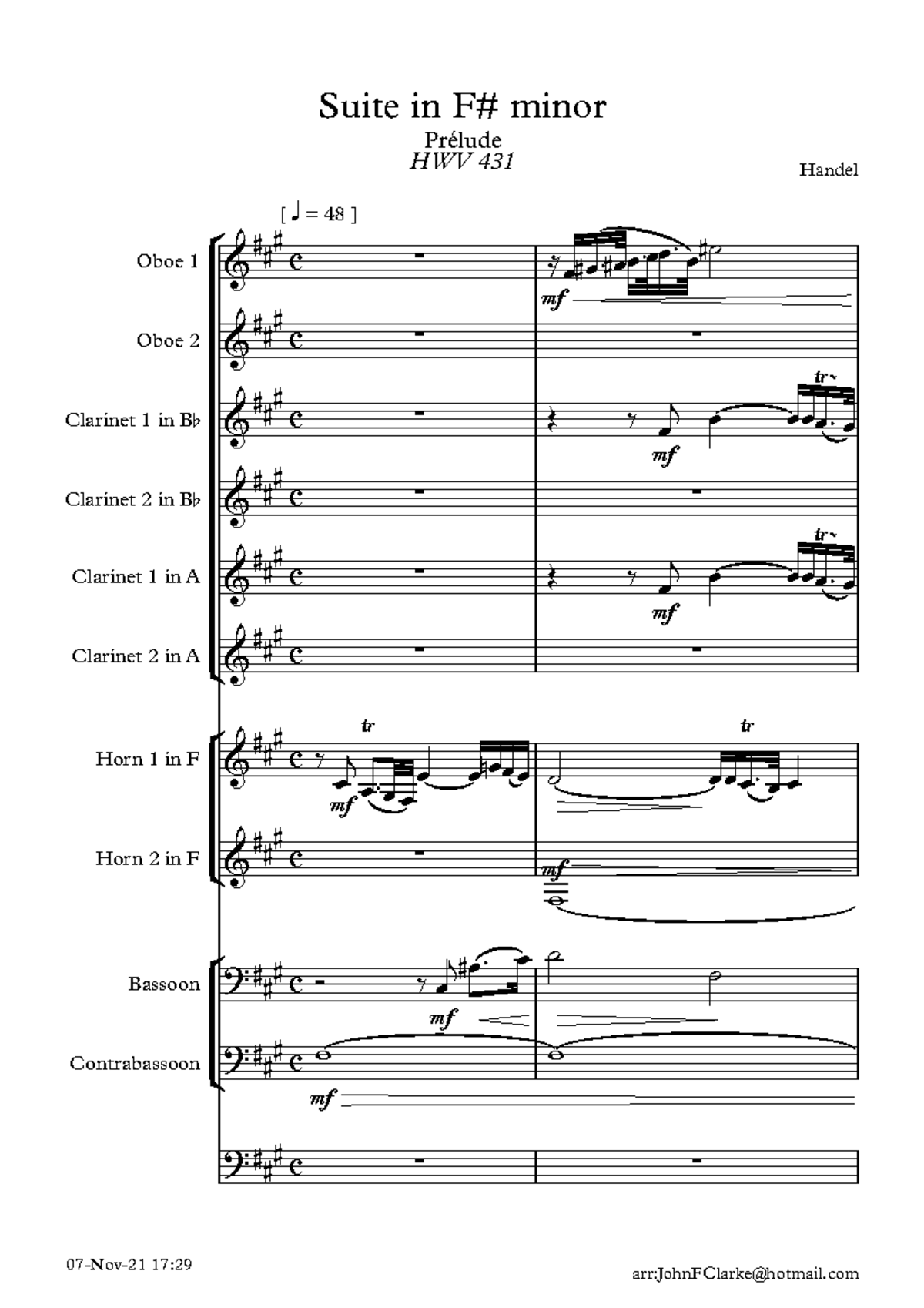 Imslp 718210-PMLP29884-431 Suite in F- minor Octet - Full Score ...