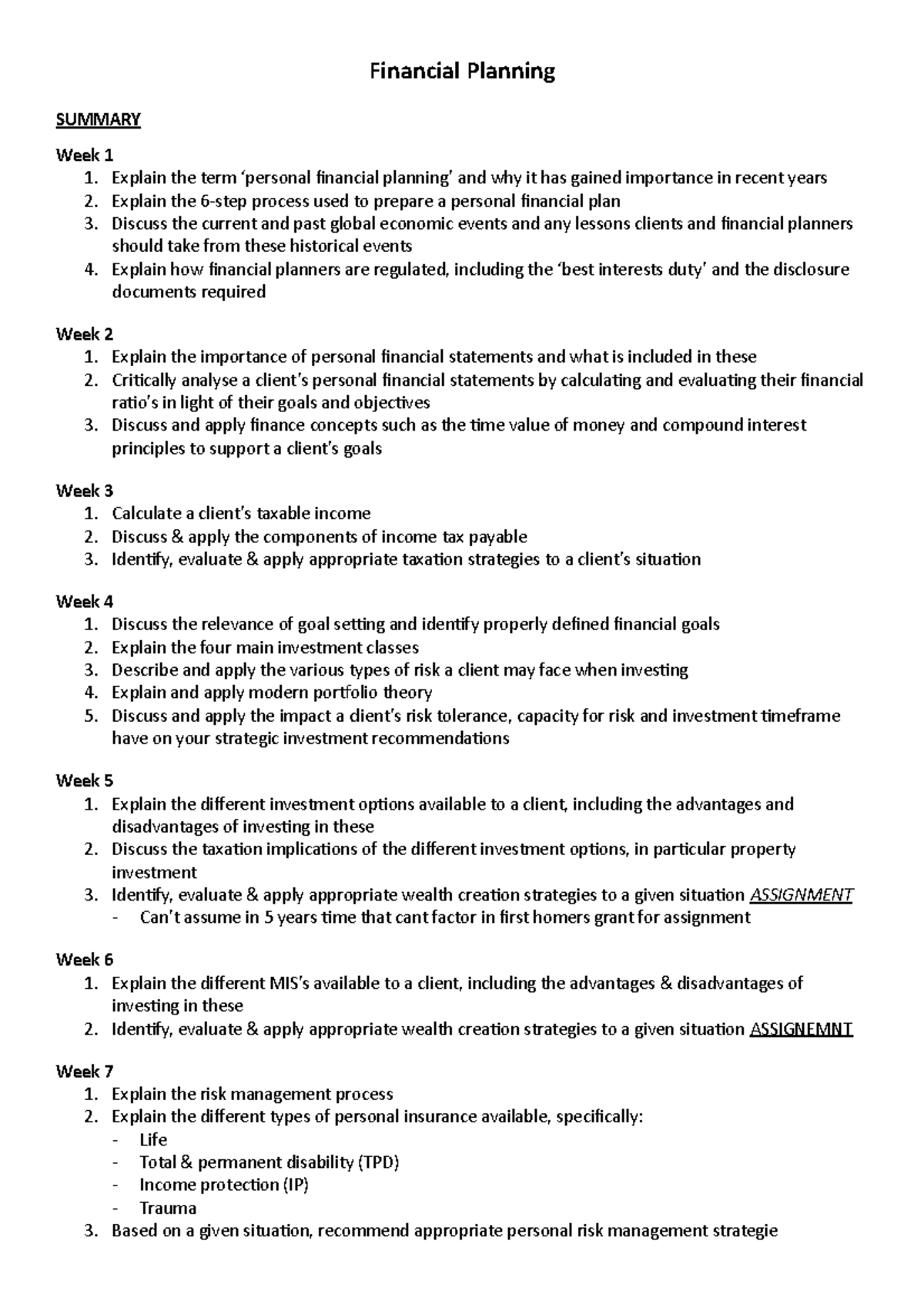 1202afe-financial-planning-1-lecture-notes-financial-planning