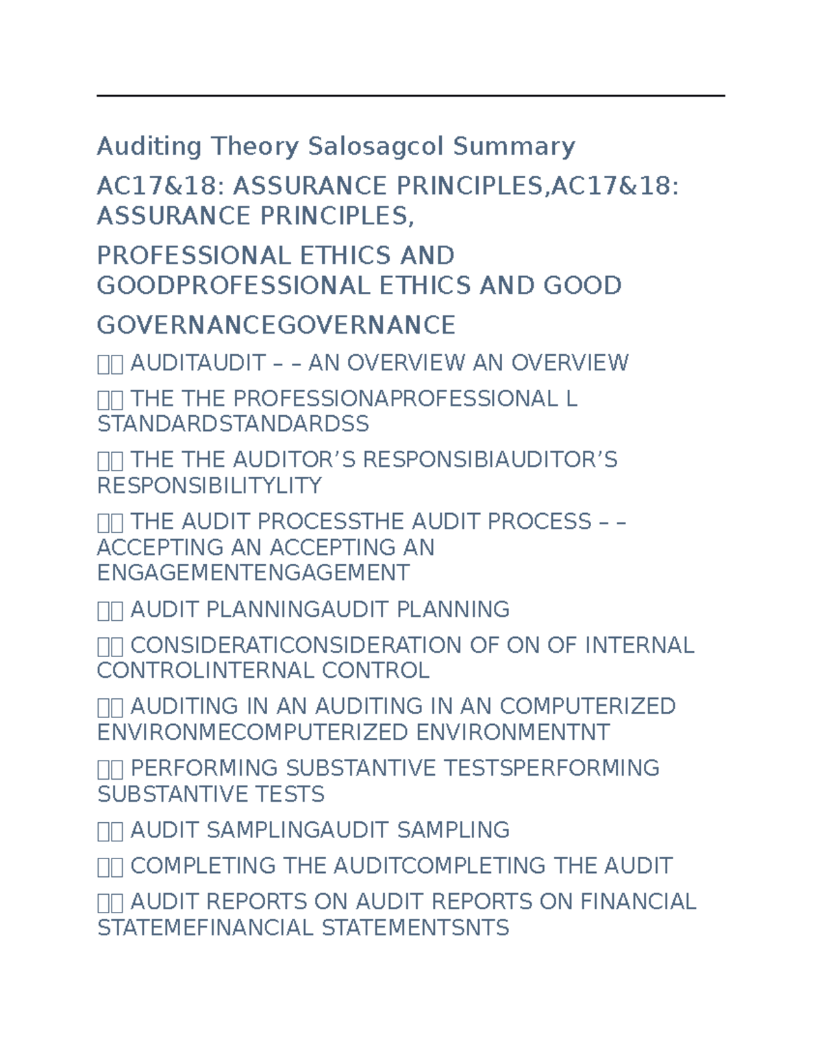 Auditing Theory Salosagcol Summary - Auditing Theory Salosagcol Summary ...