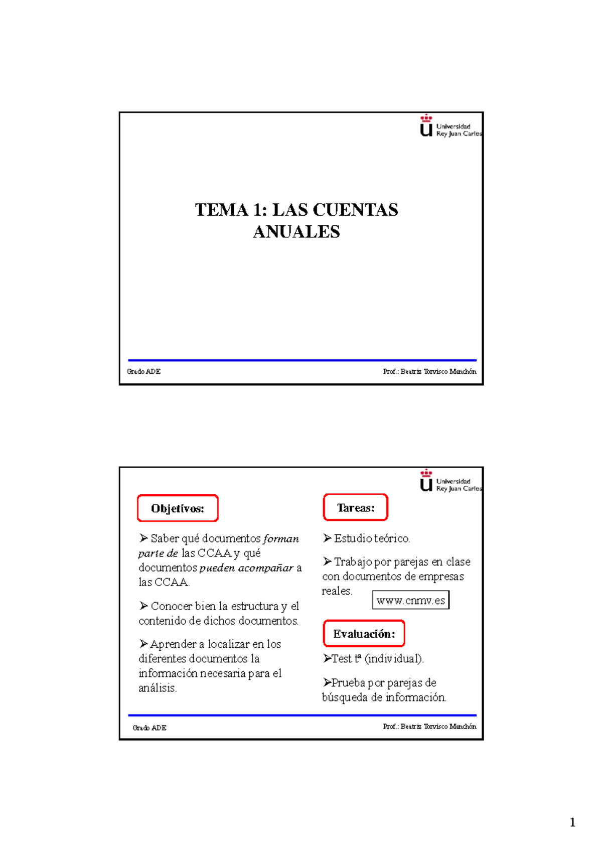 Las Cuentas Anuales - Apuntes Tema 1 - TEMA 1: LAS CUENTAS ANUALES ...