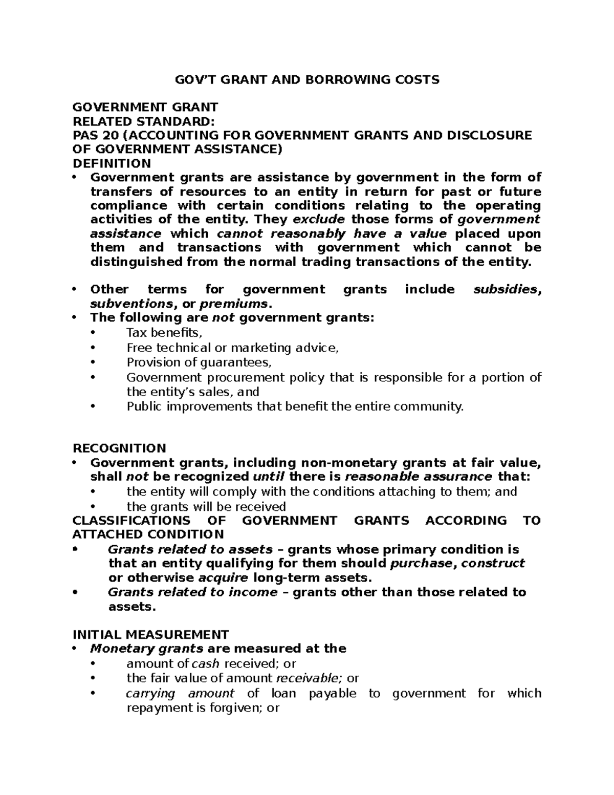 government-grant-and-borrowing-costs-gov-t-grant-and-borrowing-costs