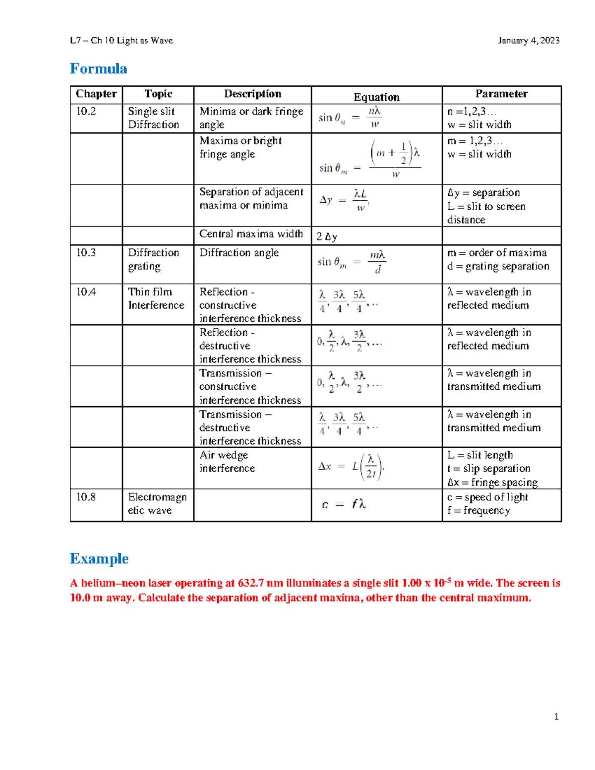 Grade 12 L7 Ch 10 - 2023-01-04 - Formula Chapter Topic Description ...