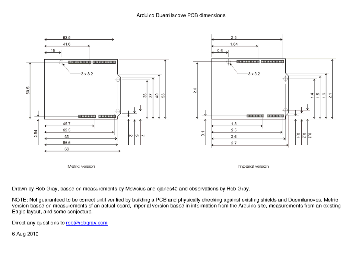 Arduino-PCB-dimensions - GNG1103 - Arduino Duemilanove PCB dimensions ...