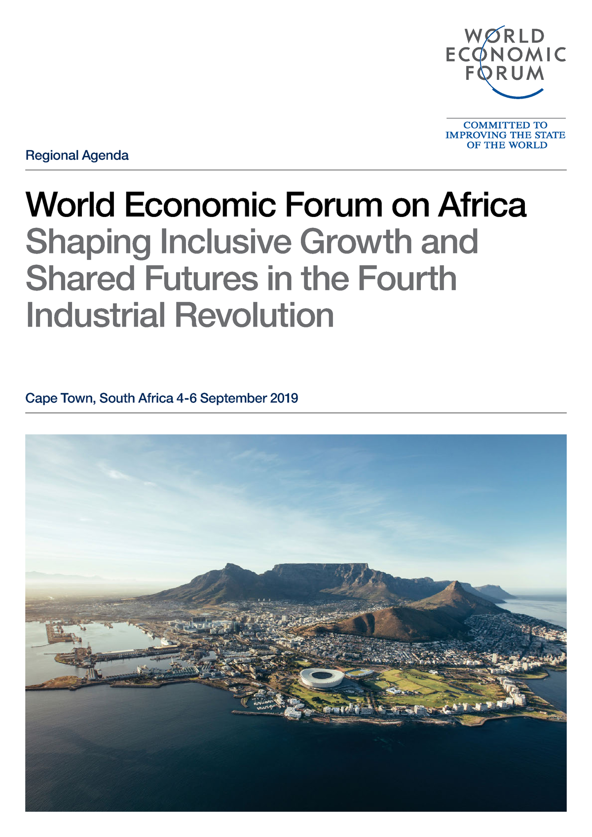 WEF AF19 Report - Regional Agenda World Economic Forum on Africa ...