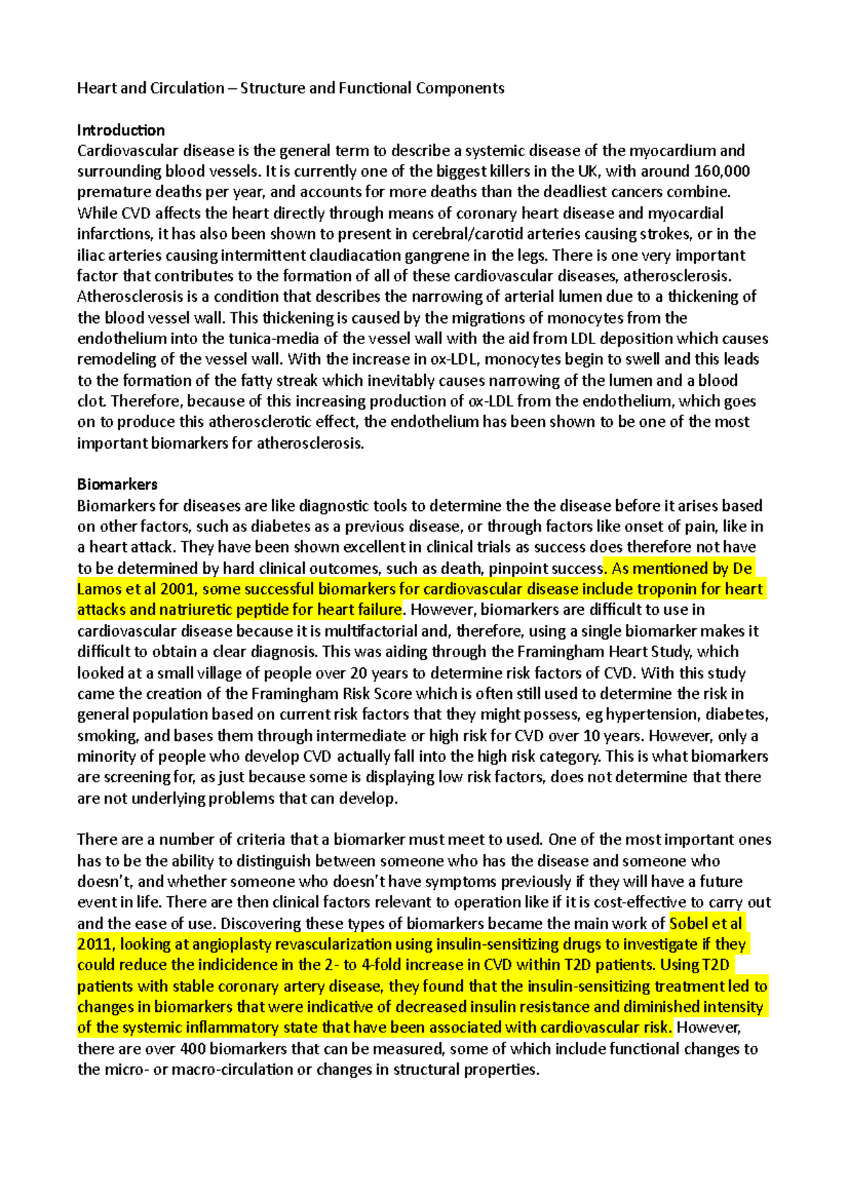 Heart and Circulation – Structure and Functional Components - It is ...