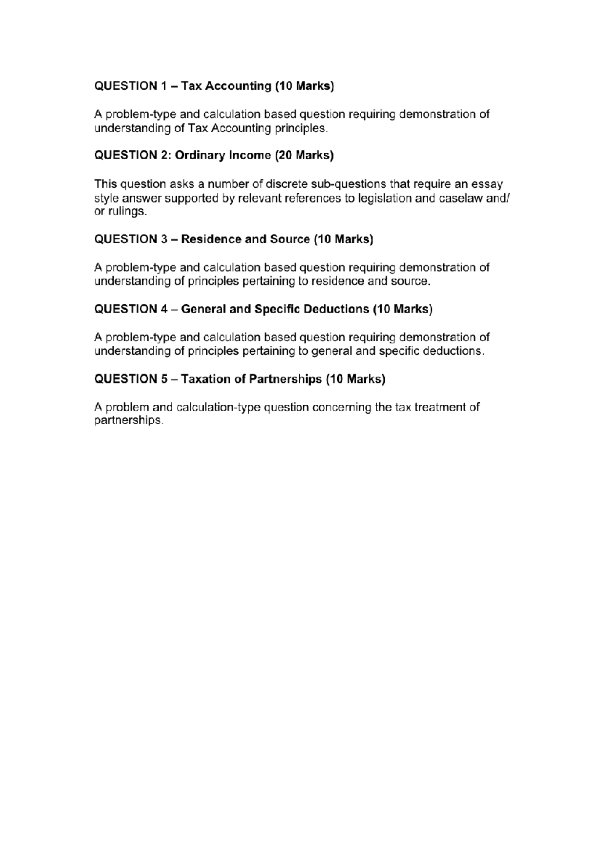 Final Exam Guide Questions 2018/2019 - 200187 - Studocu