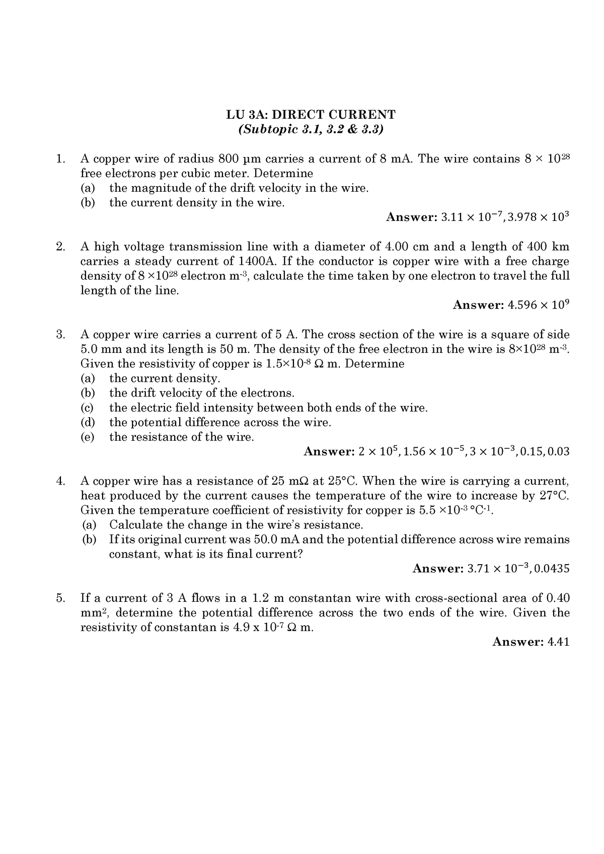 Tutorial Question 3A - For guide only, crefit to PPPU UNIMAS - LU 3A ...