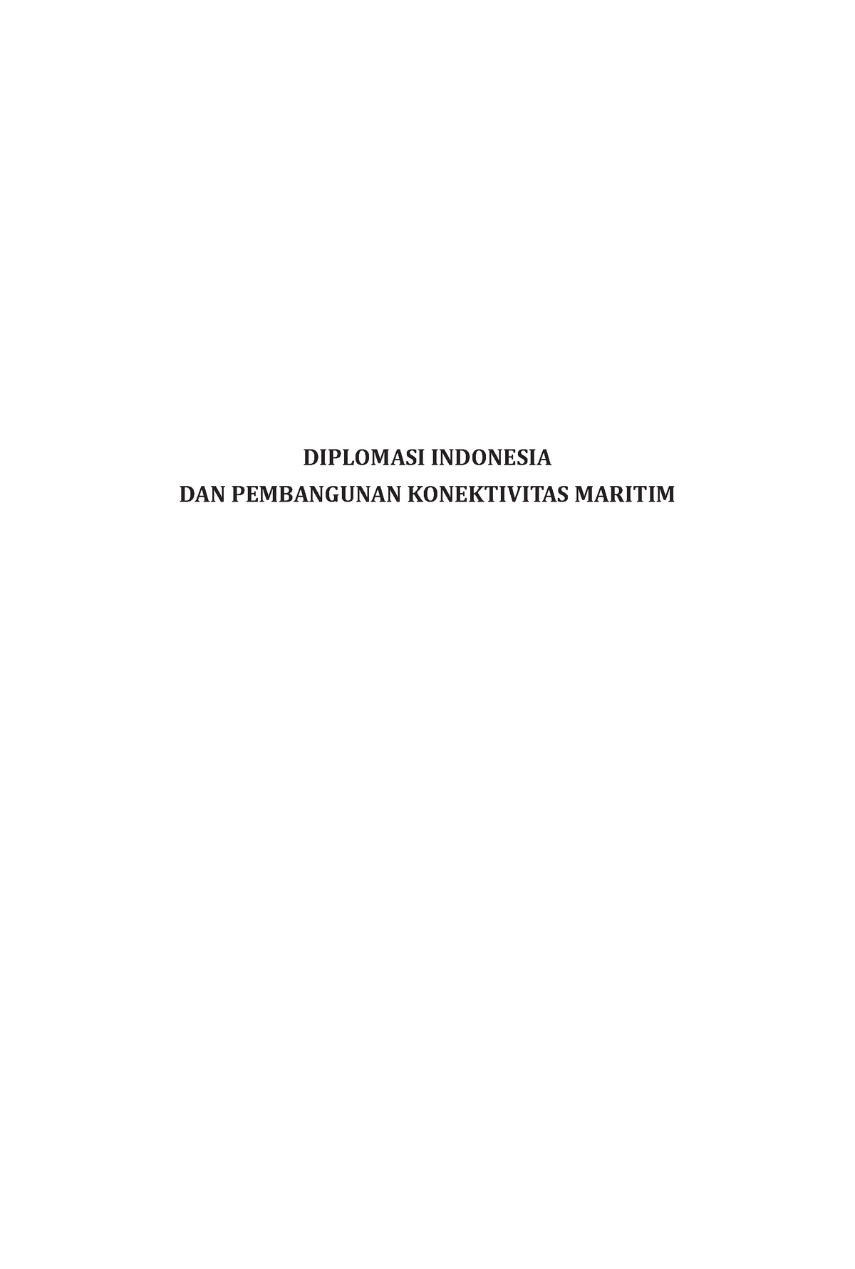 Buku Tim Public 97 - Sosial - DIPLOMASI INDONESIA DAN PEMBANGUNAN ...