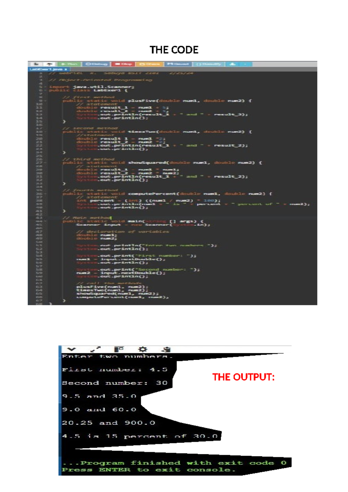 1st doc - YES - THE CODE Does Stop Show H Based 0 Bone LabExort i ...