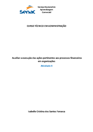 Atividade 1 Uc 5 - UC 5 Atv 1 - Atividade 1 Contexto A Empresa A&Z é ...