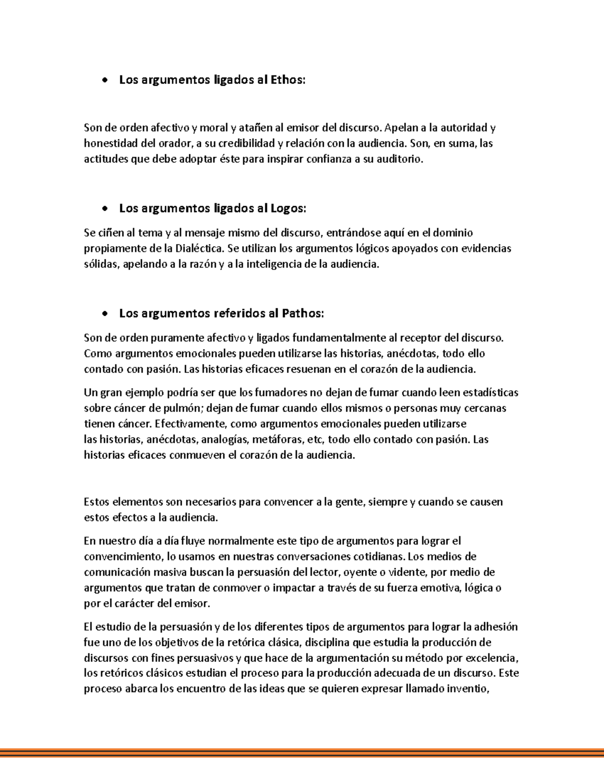 Ejemplos De Ethos Pathos Y Logo